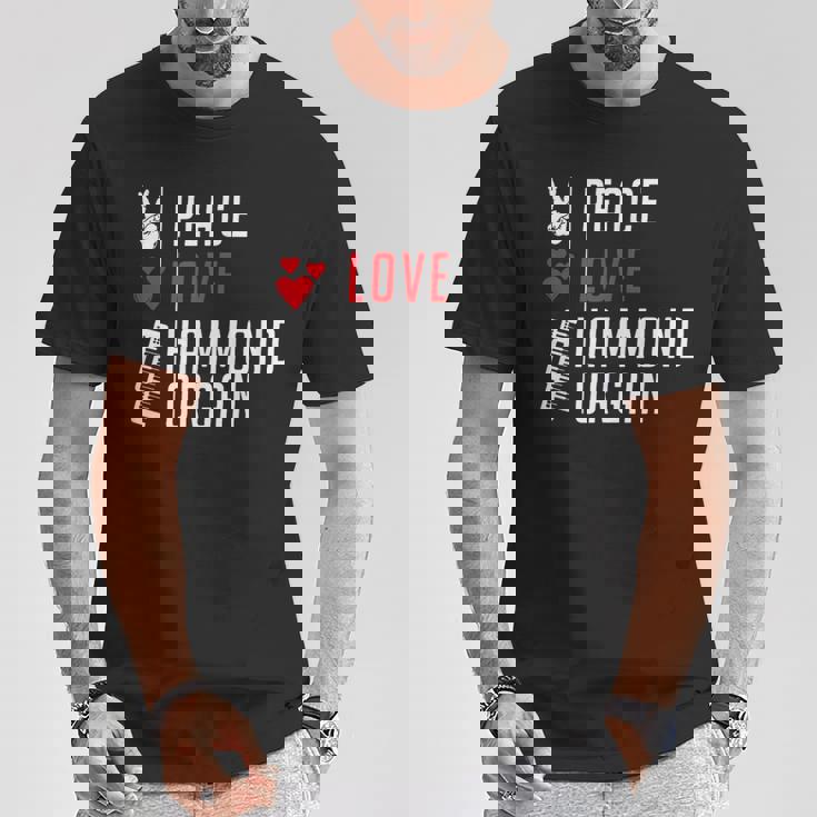 ハモンド・オルガン 特許音楽 Tシャツ 面白い贈り物