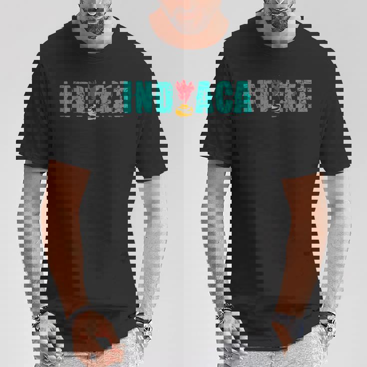 ハンドバドミントン インディアカプレイ インディアカ選手 インディアカ Tシャツ 面白い贈り物