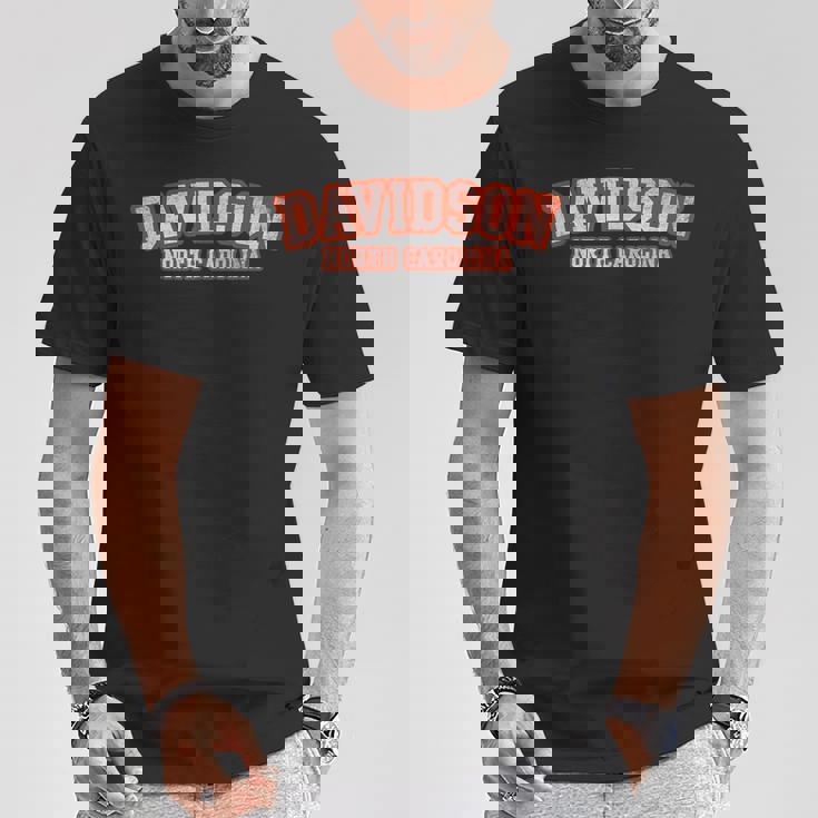 ハーレーダビッドソン ノースカロライナ アスレチック テキスト スポーツスタイル Tシャツ 面白い贈り物