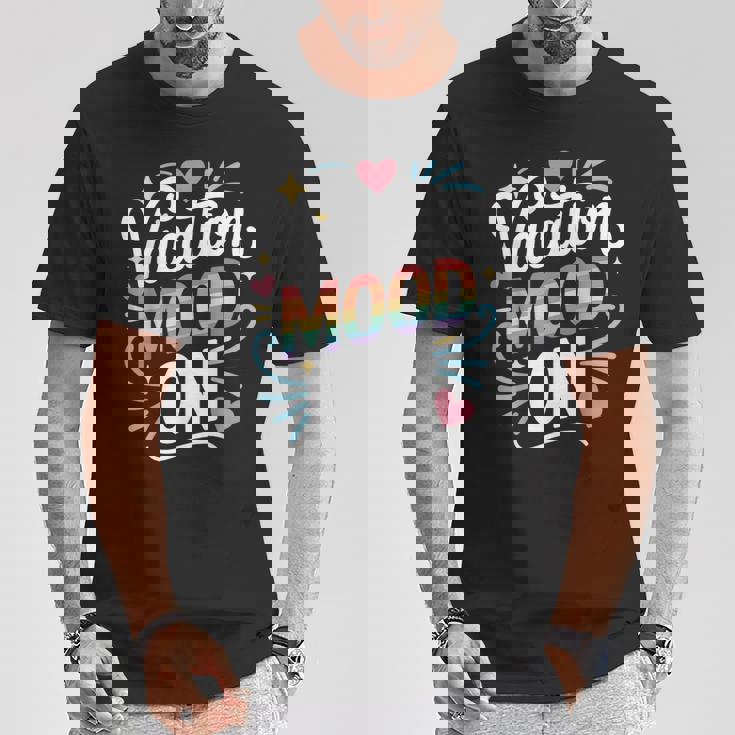 バカンス ムード 面白い 夏 言い回し お祭り 休日acation Mood On Tシャツ 面白い贈り物