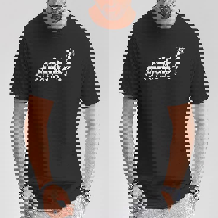 バスケットボール プレーヤー Usa エボリューション バスケットボール Tシャツ 面白い贈り物