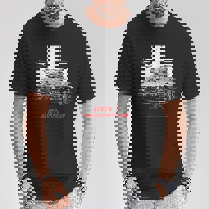 バトルタンクww2戦車タイガーi Tシャツ 面白い贈り物