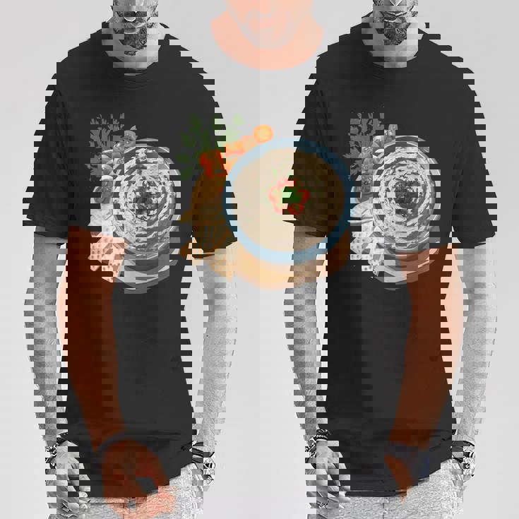 ババ・ガヌーシュ・ディップ Tシャツ 面白い贈り物