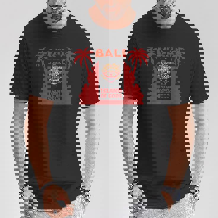 バリ島 バロンマスク バリの神話 邪悪な魔女 神殿 悪魔の女王 ガルダ バリ島 神 インドネシア 島 お土産 ウブド Tシャツ 面白い贈り物