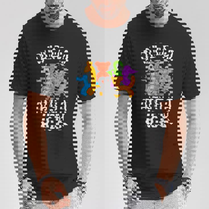 バルーンアート バルーンフェスティバル バルーンモデルの仕事 長袖tシャツ Tシャツ 面白い贈り物