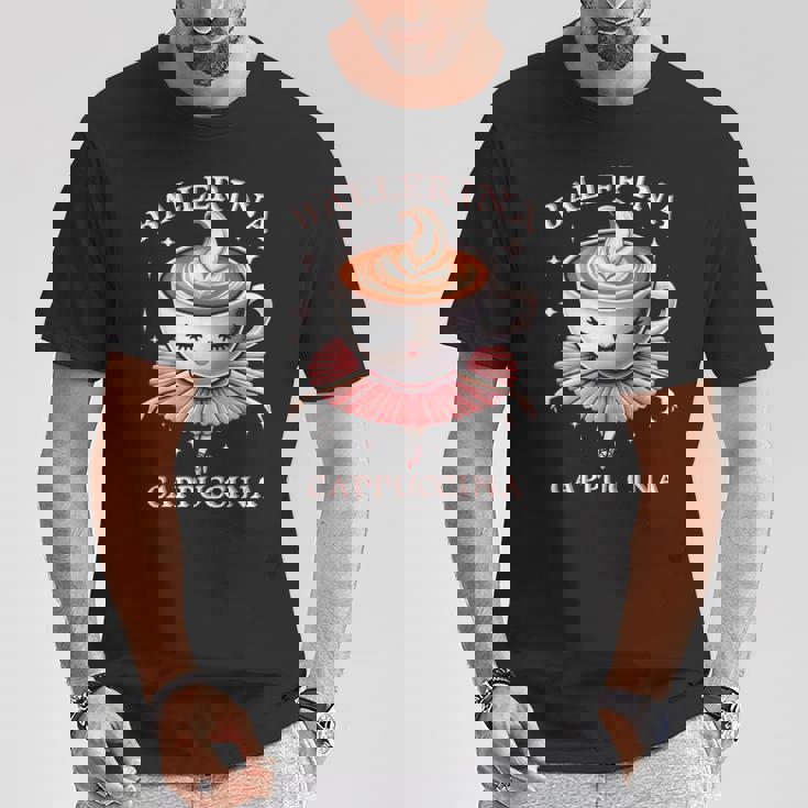 バレリーナ カプチーノ ミーム ブレイン イタリアン Tシャツ 面白い贈り物