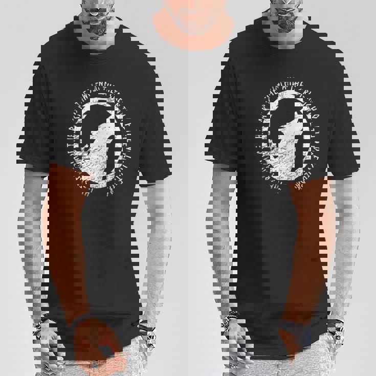 パックの強みはウルフ・キンドレッド・ウルフ・パック・スクワッド Tシャツ 面白い贈り物