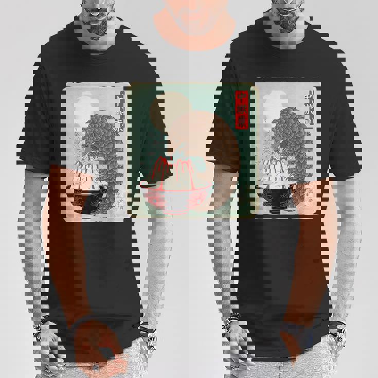 パンゴリン かき氷 かき氷 Tシャツ 面白い贈り物