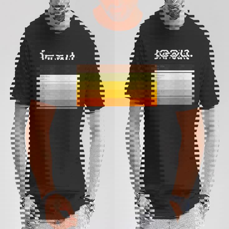 ビアセクシャル、面白いビアトリンカー Tシャツ 面白い贈り物