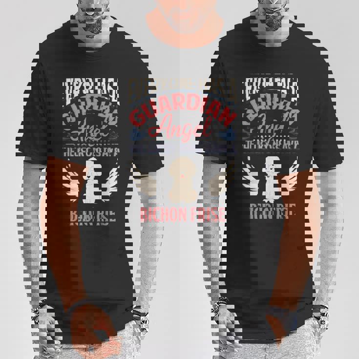 ビションフリーゼ エンジェル Tシャツ 面白い贈り物