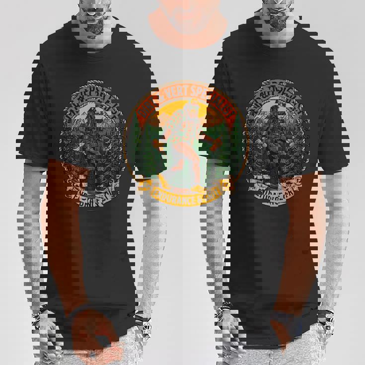 ビッグフット トレイルランニング ダートヴェール スペシャリスト メンズ レディース 長袖tシャツ Tシャツ 面白い贈り物