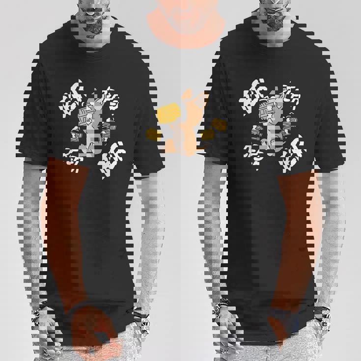 ビールチワワ 犬 Tシャツ 面白い贈り物