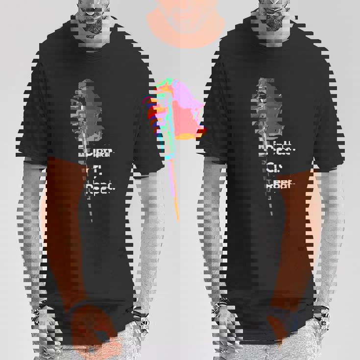 ピペットクライリピート Pcr ラボテック おもしろサイエンス サイエンス Tシャツ 面白い贈り物