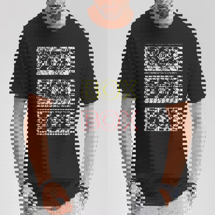 ファン用カータイヤ ボックスボックス Tシャツ 面白い贈り物