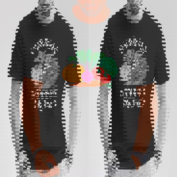 ファーマーズマーケット ファーマーズ 農業 農業 食品 野菜 Tシャツ 面白い贈り物