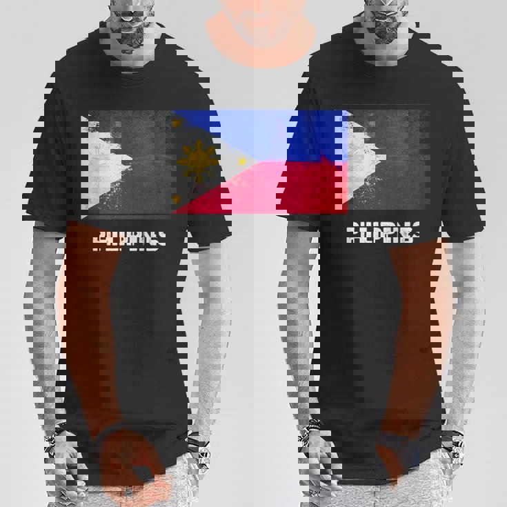 フィリピン国旗tシャツ Tシャツ 面白い贈り物