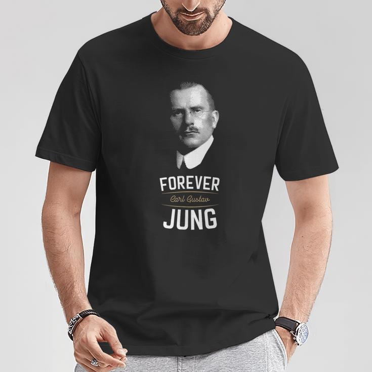 フォーエバー カール・グスタフ・ユング Tシャツ 面白い贈り物
