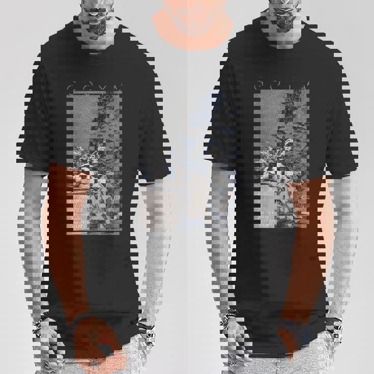 フランシスコ・ゴヤ 理性の眠りが怪物を生む Tシャツ 面白い贈り物