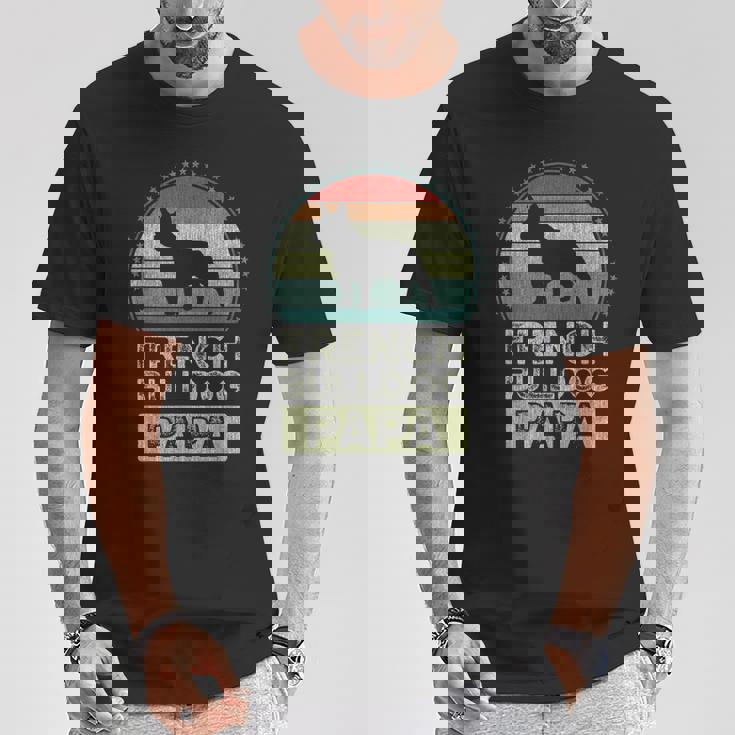 フレンチ・ブルドッグ・パパ 父の日 Tシャツ 面白い贈り物