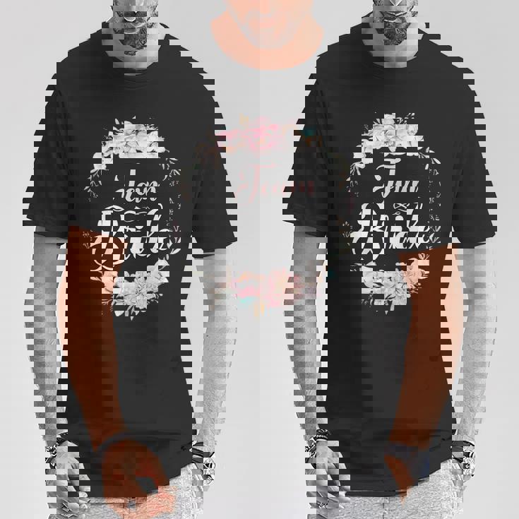 ブライドメイド シャツ チーム ブライド ブライド スクワッド バチェロレット Tシャツ 面白い贈り物