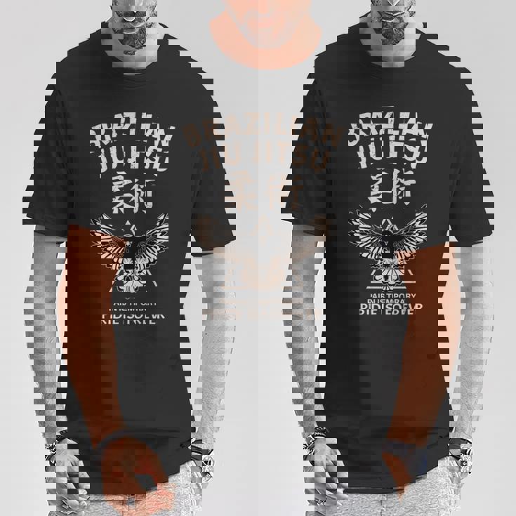 ブラジリアン柔術 イーグル 長袖tシャツ Tシャツ 面白い贈り物
