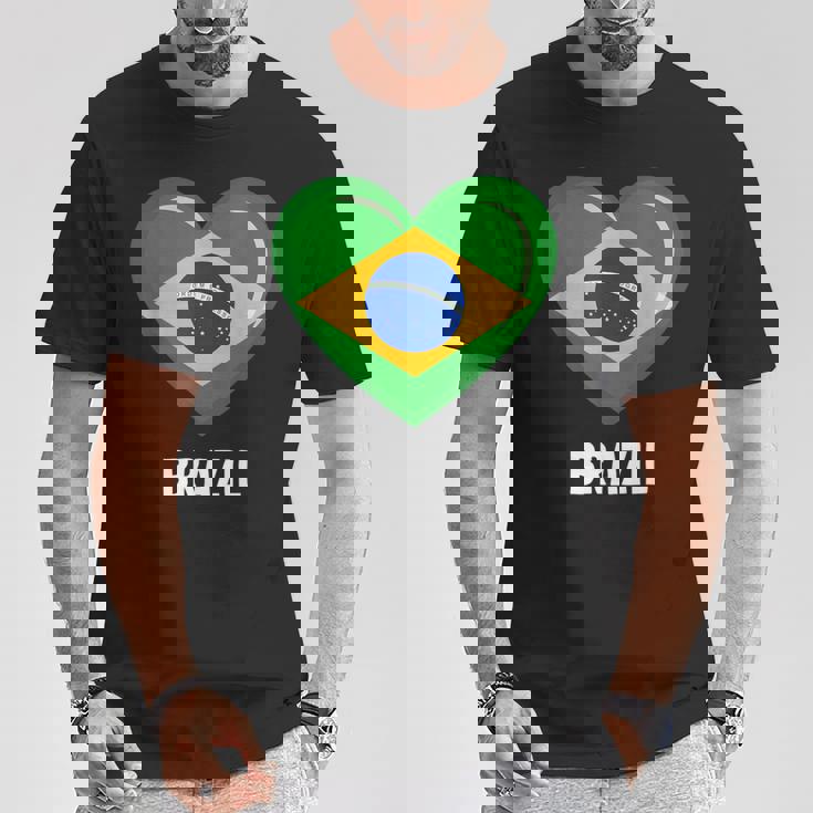 ブラジル国旗シャツ Tシャツ 面白い贈り物