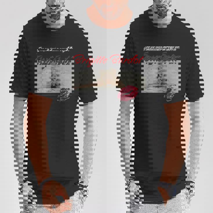 ブリジットバルドー_001 Tシャツ 面白い贈り物