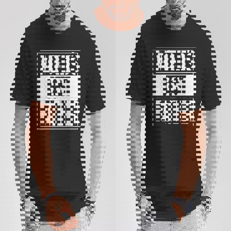 ベストファーザーワールドベストファーザー Tシャツ 面白い贈り物