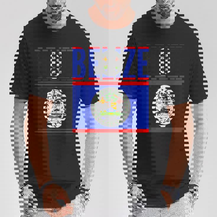 ベリーズ ベリーズの国旗 Tシャツ 面白い贈り物