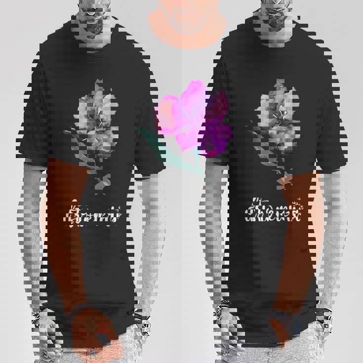 ペルー百合が大好きなアルストロメリアフラワー ピンク 2023 Tシャツ 面白い贈り物