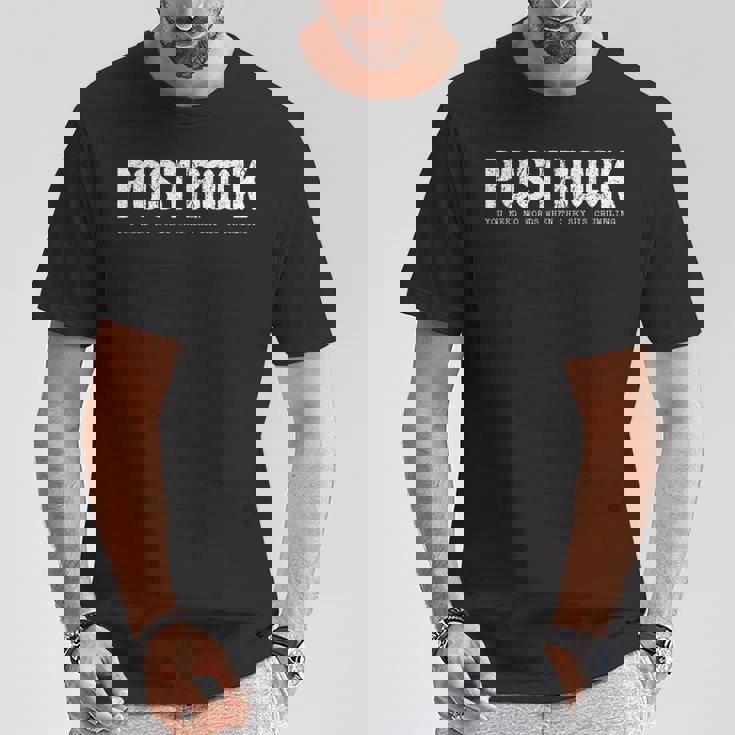 ポストロックミュージック Tシャツ 面白い贈り物