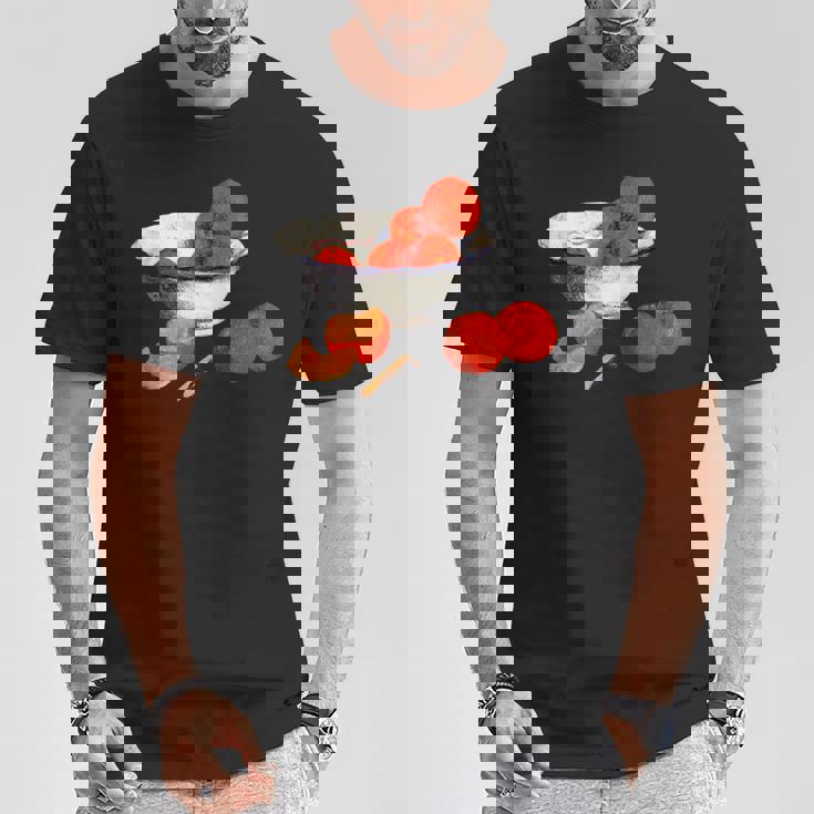 ポール・ゴーギャン 静物画 オレンジデザイン Tシャツ 面白い贈り物