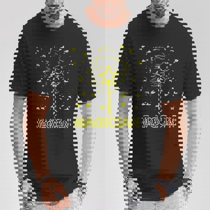 マジシャンマジシャン・アブラカダブラマジック Tシャツ 面白い贈り物