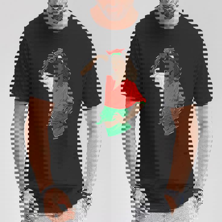 マダガスカルガール アンブレイカブル・アイ マダガスカル Tシャツ 面白い贈り物