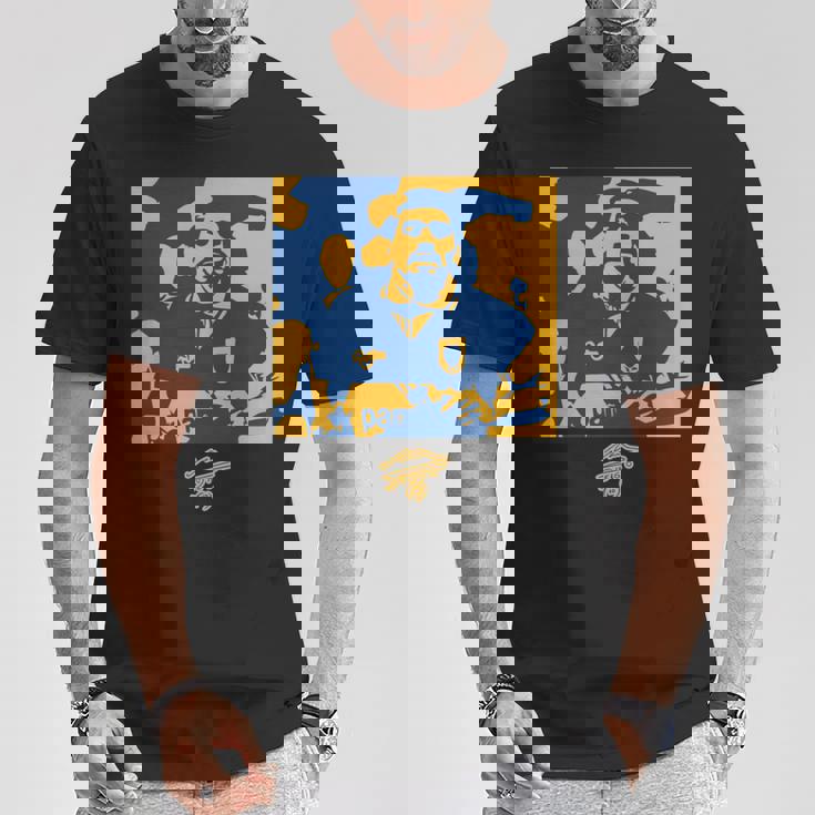 マラドーナボカアブストラクト 長袖tシャツ Tシャツ 面白い贈り物