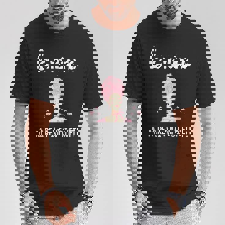 マリー・アントワネット女王 ヴェルサイユ革命 1789年 フランス Tシャツ 面白い贈り物