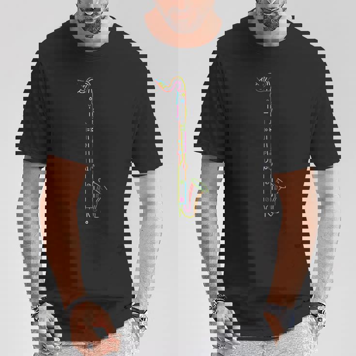 マーチングバンド バス クラリネット アパレル Tシャツ 面白い贈り物