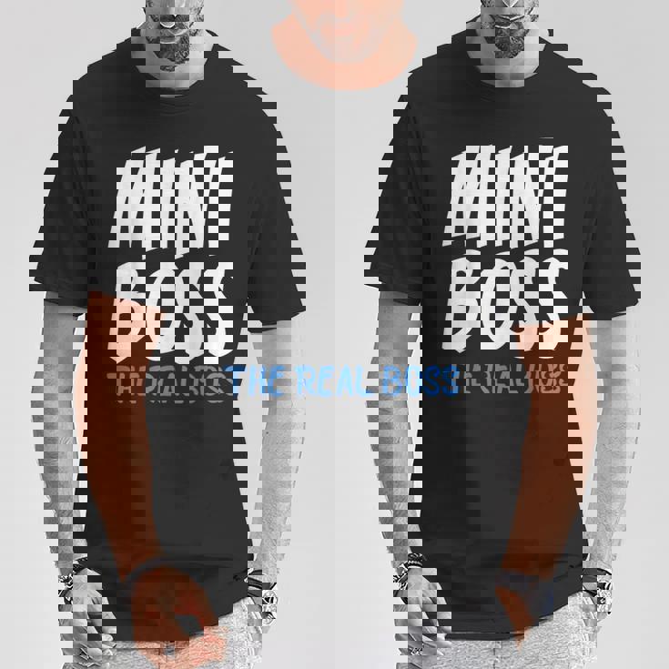 ミニボス リアルボス Tシャツ 面白い贈り物