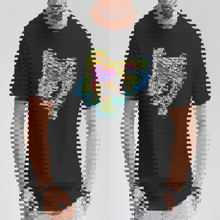 ミネラル愛好家やクリスタルアディクトのためのビスマスtシャツ Tシャツ 面白い贈り物