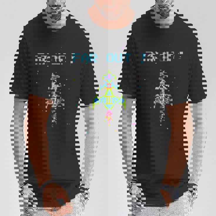 ムーンクレスタ 03 Tシャツ 面白い贈り物