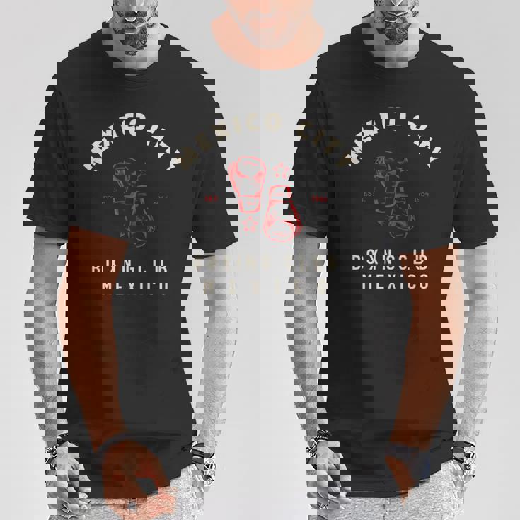 メキシコシティボクシングクラブ メキシコ ボクシング Tシャツ 面白い贈り物