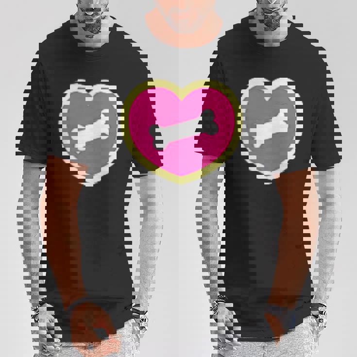 メルちゃんのペット いぬのポコちゃん バックプリント Tシャツ 面白い贈り物