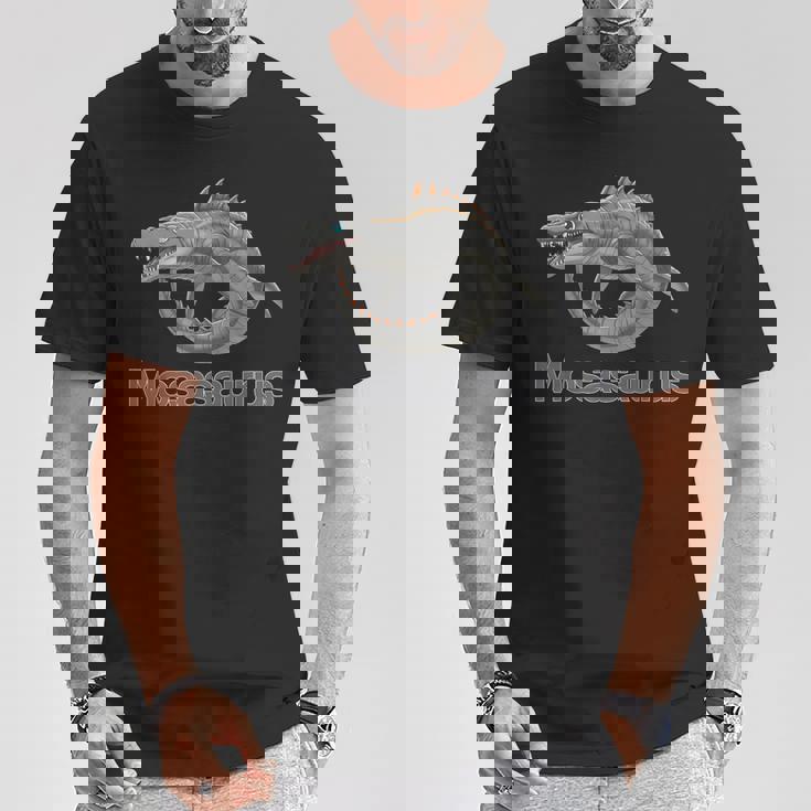 モササウルス 恐竜 海洋爬虫類 古代海洋生物 Tシャツ 面白い贈り物