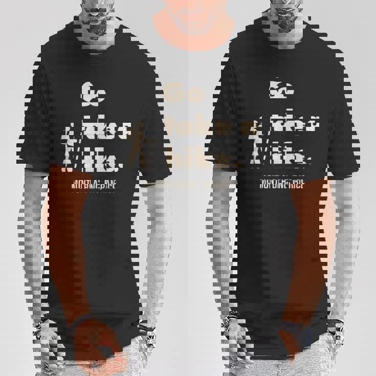 モンブランフランスgo Take A Hike レトロ Tシャツ 面白い贈り物