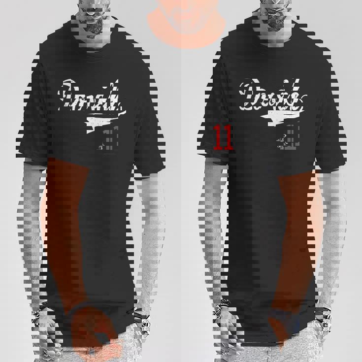 ユウ・ダルビッシュ・ヴィンテージ・ゲームデー Tシャツ 面白い贈り物