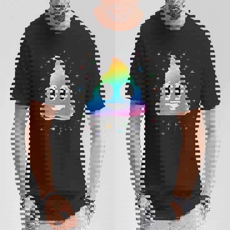 ユニコーンのうんち Tシャツ 面白い贈り物