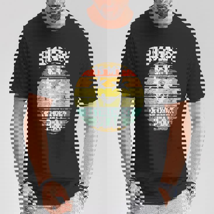 ラグビーは私の退職金制度 ラグビー部の年金受給者 Tシャツ 面白い贈り物