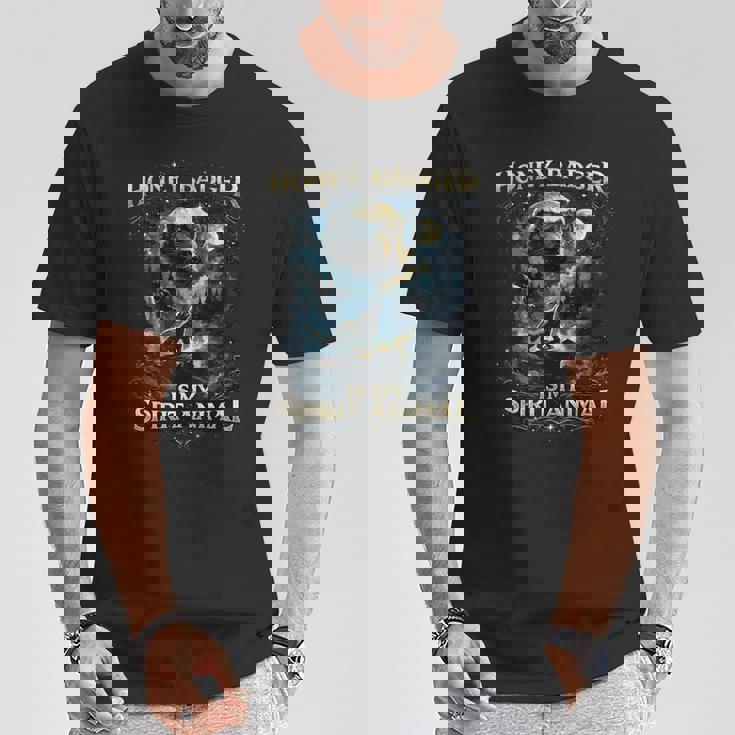 ラーテルは私のスピリットアニマルです 野生動物愛好家 Tシャツ 面白い贈り物