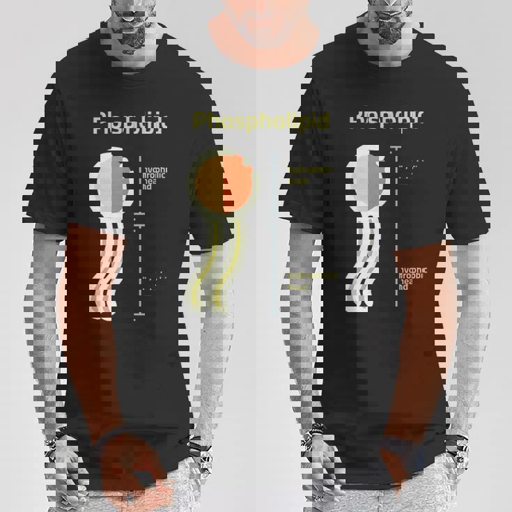 リン脂質 Tシャツ 面白い贈り物