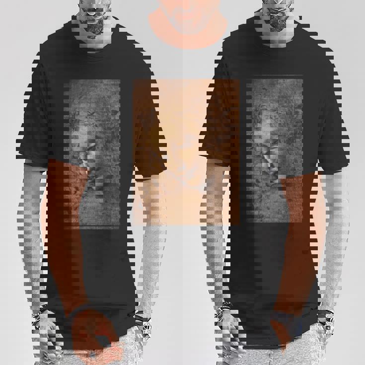 レオナルド・ダ・ヴィンチによるラ・スカピリアタ 長袖tシャツ Tシャツ 面白い贈り物